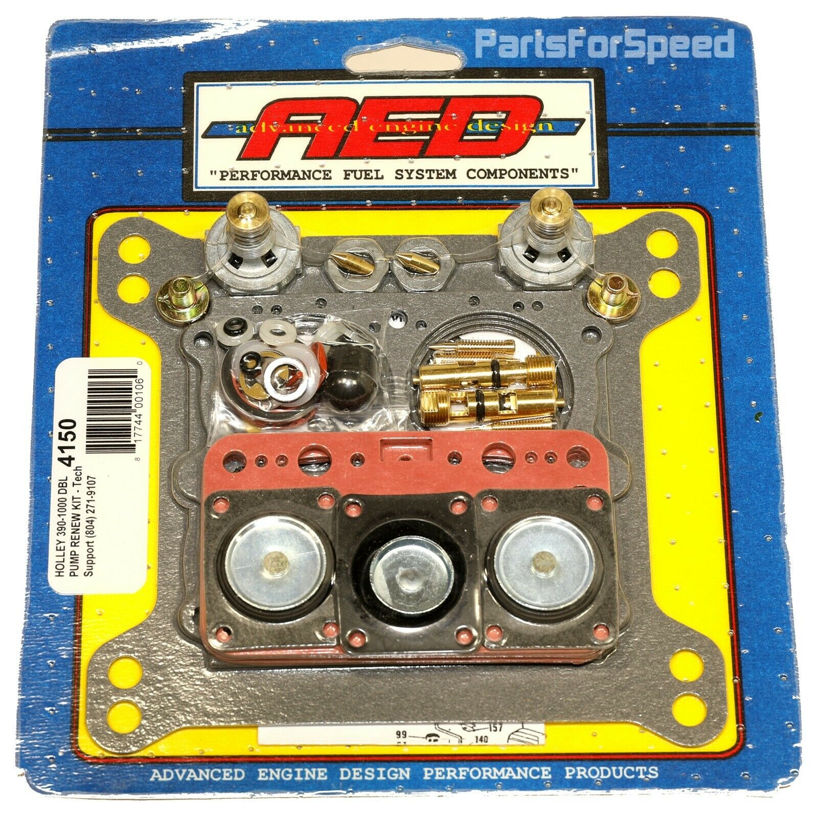 Aed Holley 4150 Rebuild Kit Double Pumper Carbs 650 750