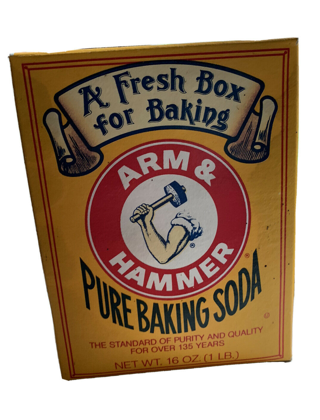 Vintage 80’s Arm & Hammer Baking Soda Unopened