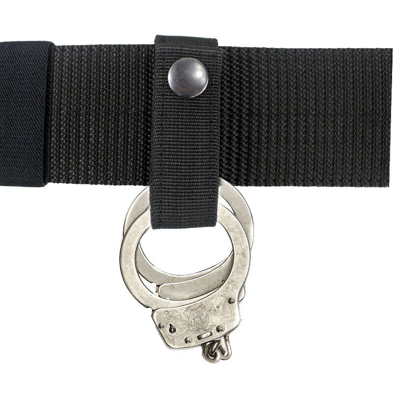 New Nylon Handcuff Strap Holder Safety Snap Closure Perfect Fit 2.25" Duty Belt