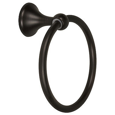 Lakefront Towel Ring Holder Bath Accessory, Oil Rubbed Bronze