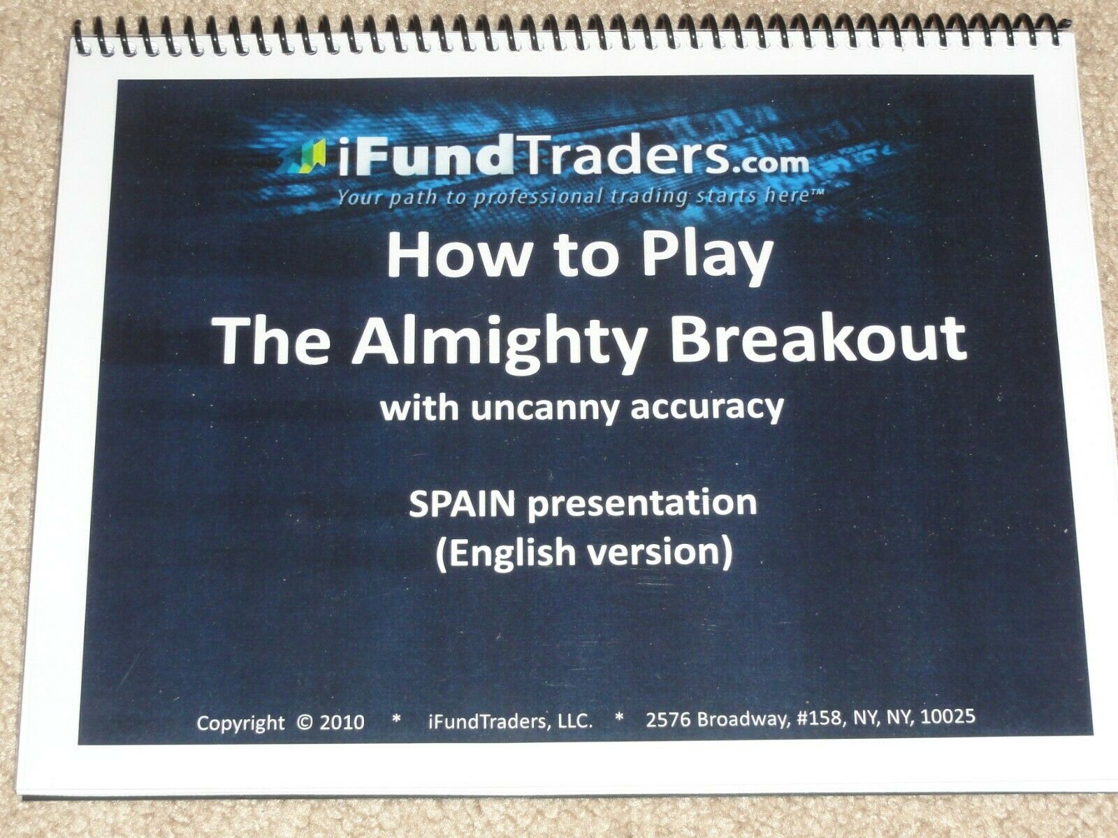 Oliver Velez - Ifundtraders - How To Play The Almighty Breakout With Accuracy !