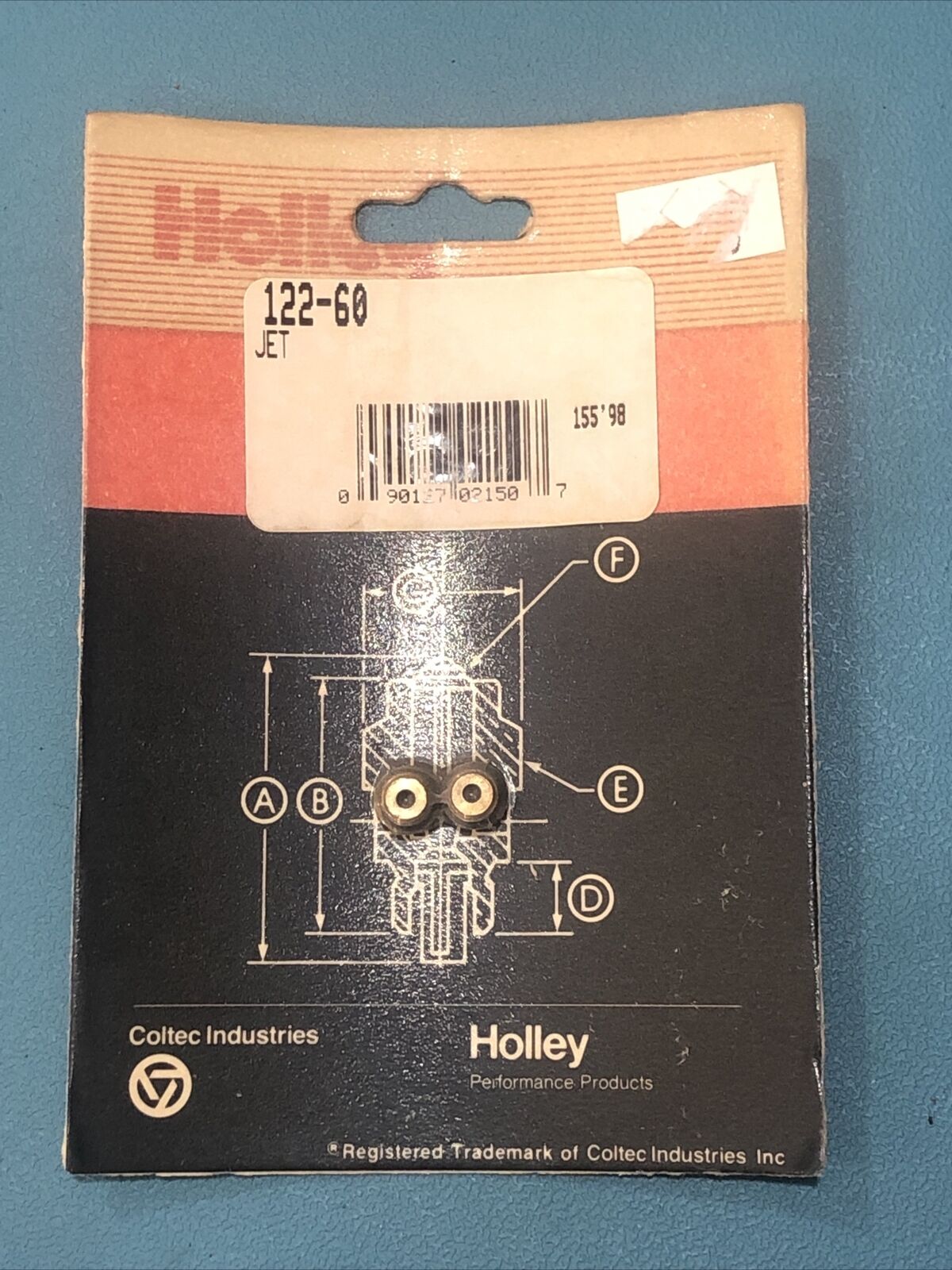 Holley 122-60 Jet