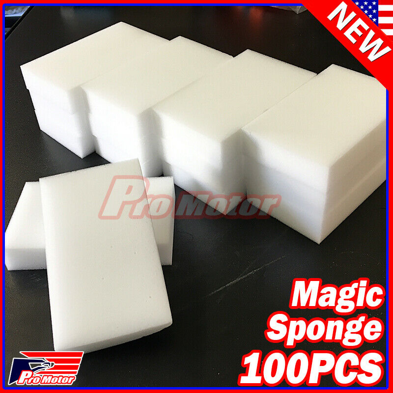 Lot 100pcs Magic Sponge Eraser Melamine Cleaning Foam Thick Home Washing Tool