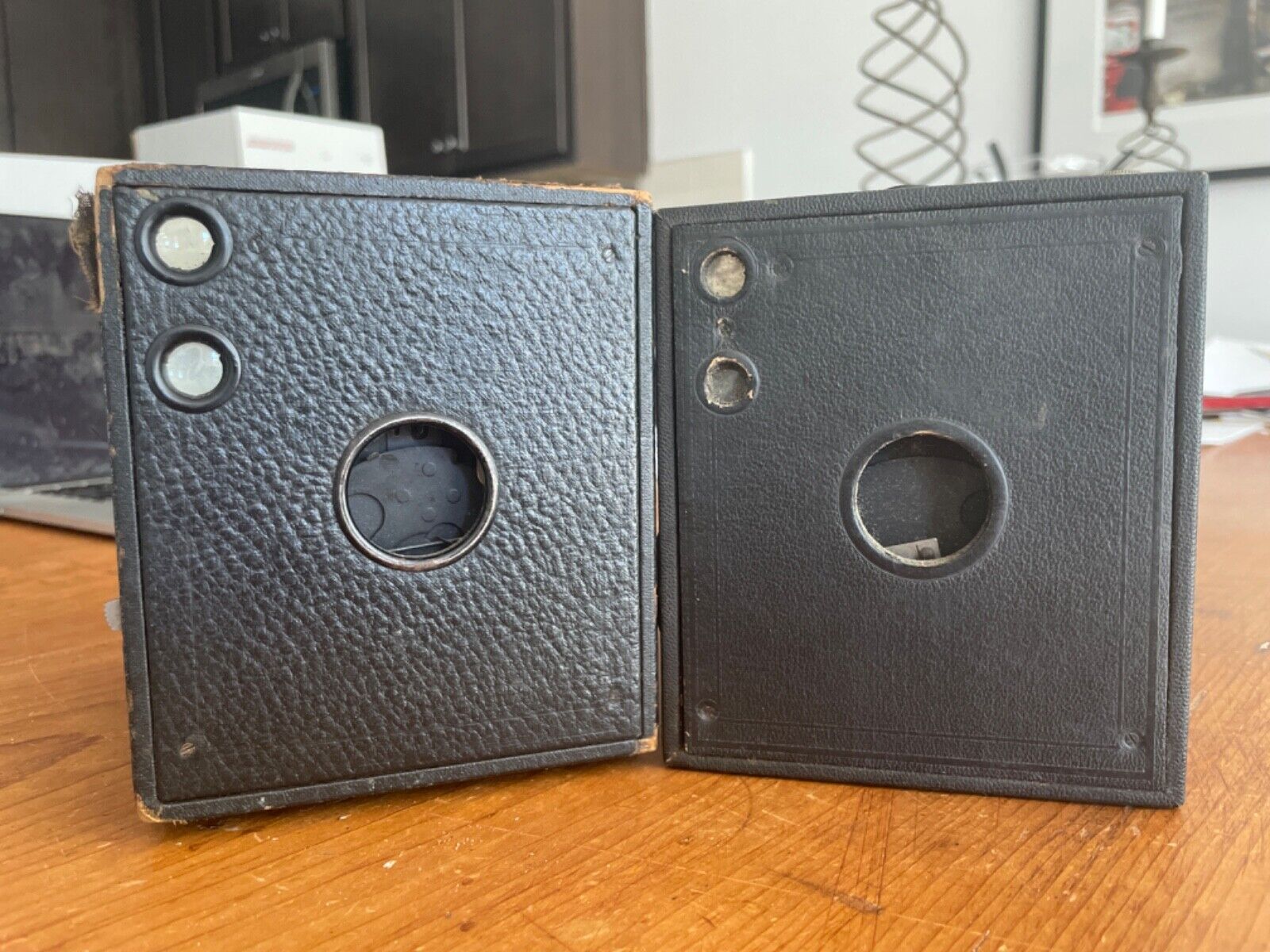 (two)1917 Kodak No. 3 Brownie Model B Box Camera For 124 Film