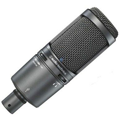 Audio Technica At2020usb Plus Cardioid Condenser Usb Microphone Pro Recording