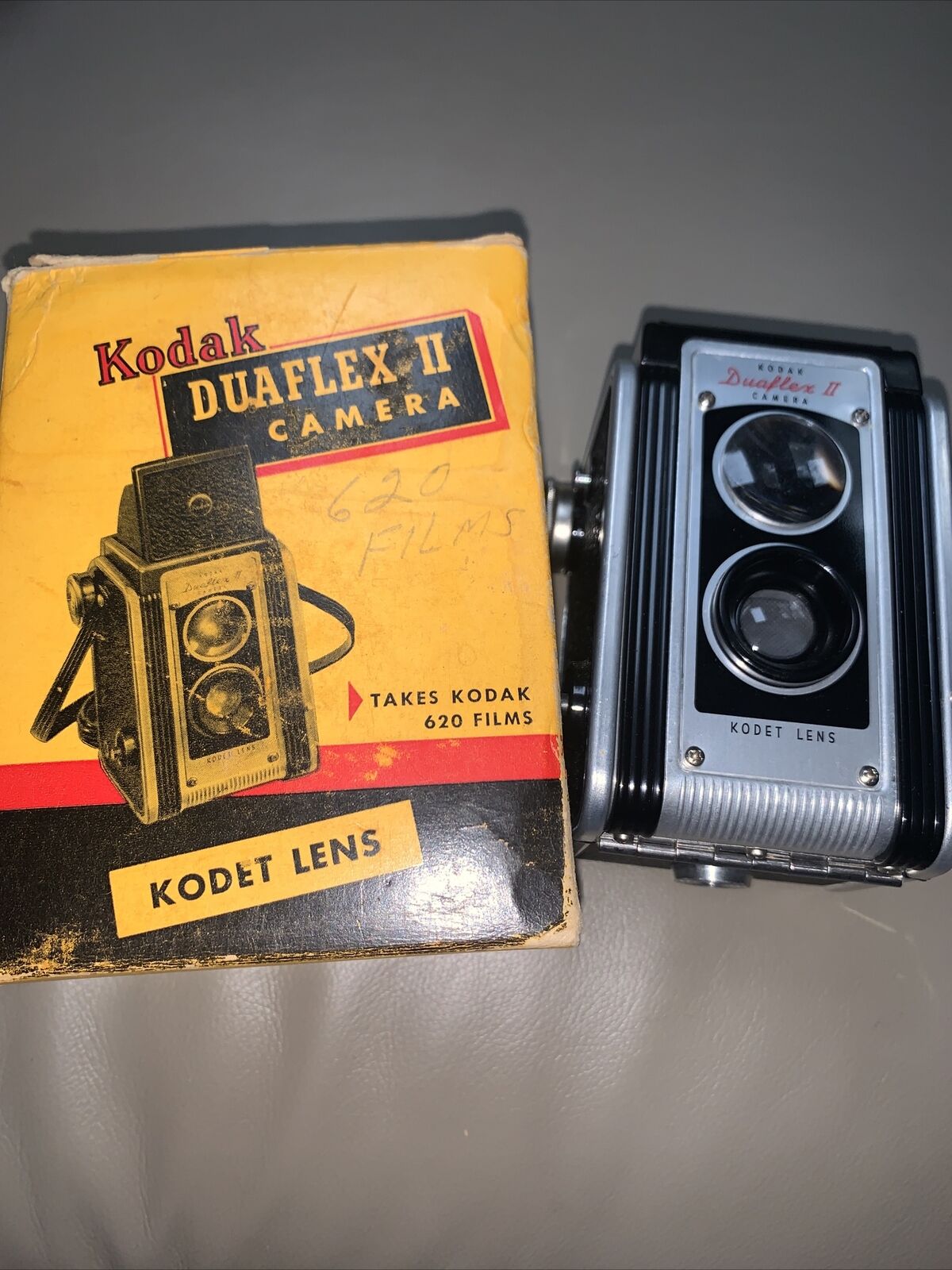 Vintage Kodak Duaflex Ii Film Camera Kodet Lens