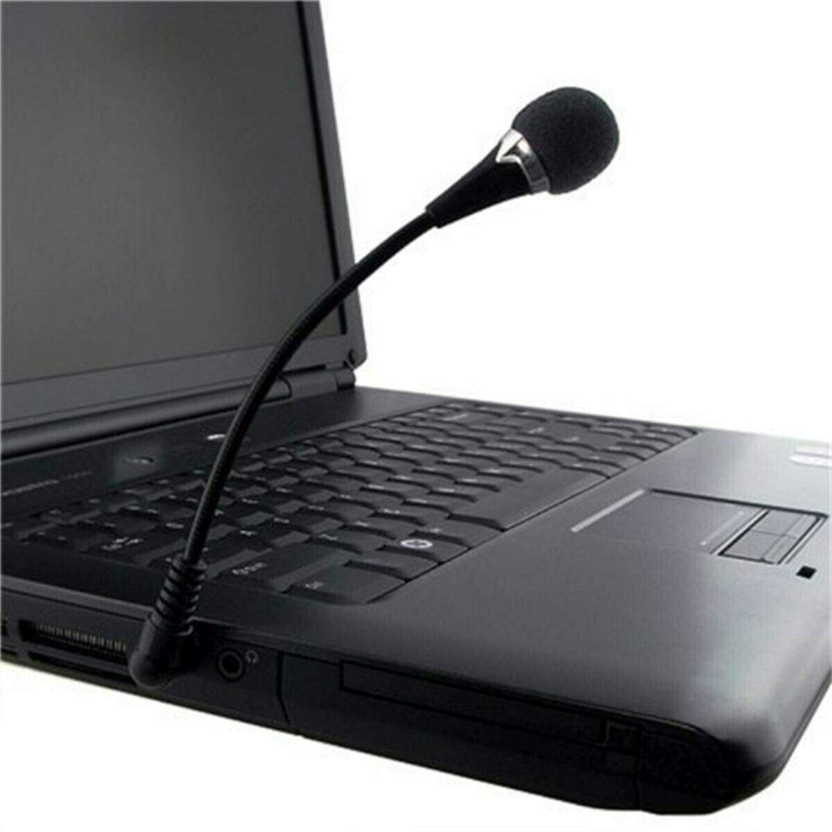 3.5mm Flexible Mini Microphone Mic For Pc Laptop/notebook Computer Skype