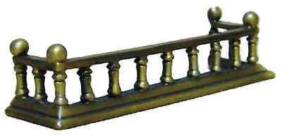 Dolls House 1/12th Scale Brass "antique" Classic Fireplace Fender